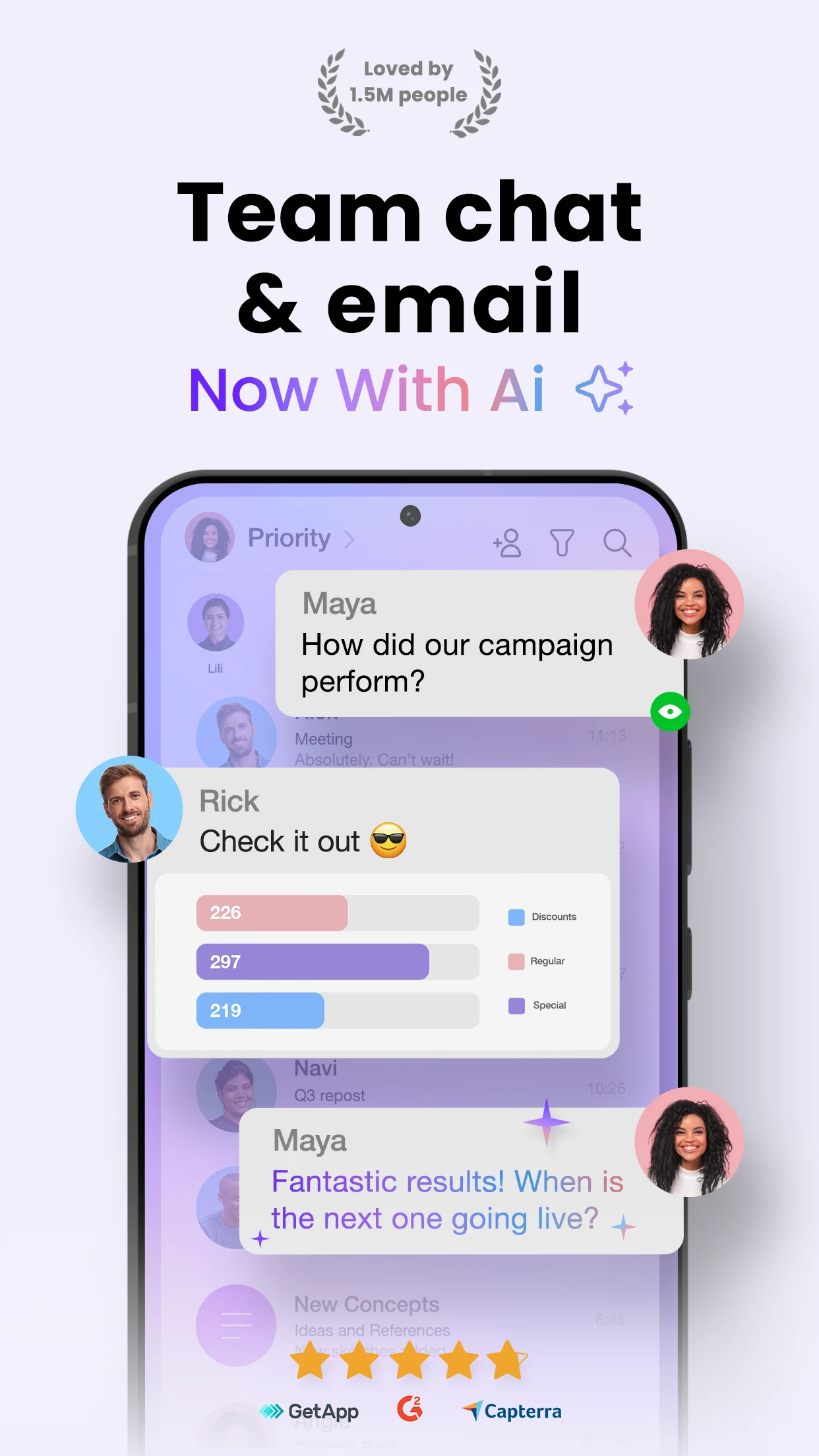 Spike: AI Email & Team Chat screenshot